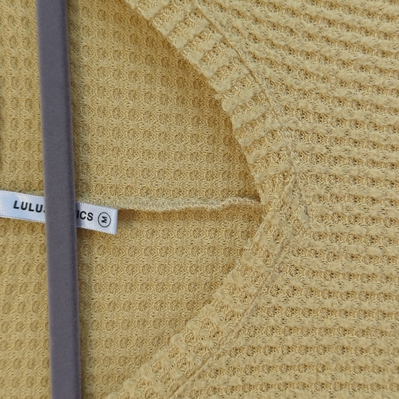 Only For You Light Mustard Yellow Knit Long Sleeve Top - Picture 2 of 8